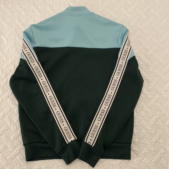 Guess Zip Up Sweat Jacket - Picture 4 of 4